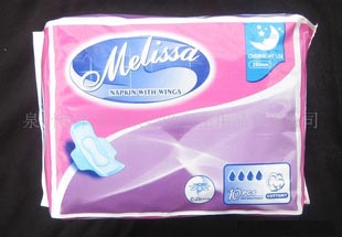 Melissa加厚快易夜用衛(wèi)生巾