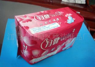 供應(yīng)衛(wèi)生巾30片月健絲薄網(wǎng)面