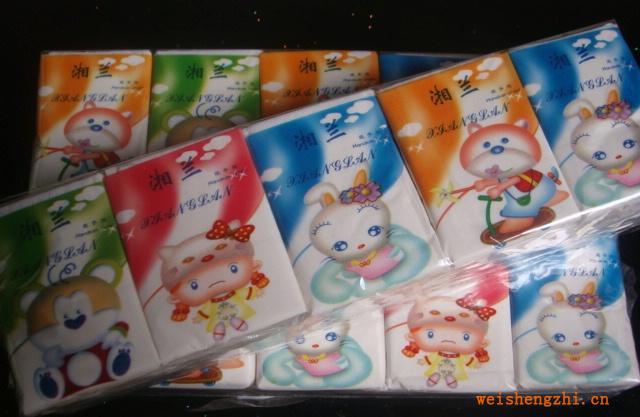 供應(yīng)廠家直銷價格實(shí)惠迷你型手帕紙巾，廣告盒抽，錢夾式紙巾