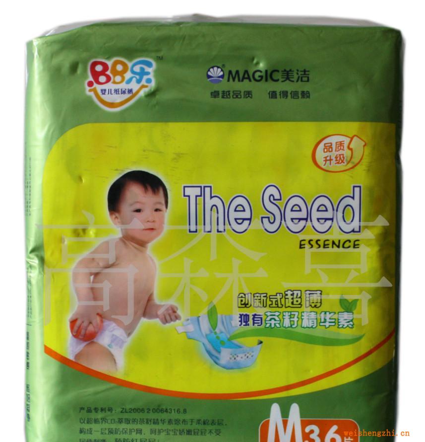 美潔-獨(dú)有茶仔精華素嬰兒紙尿褲