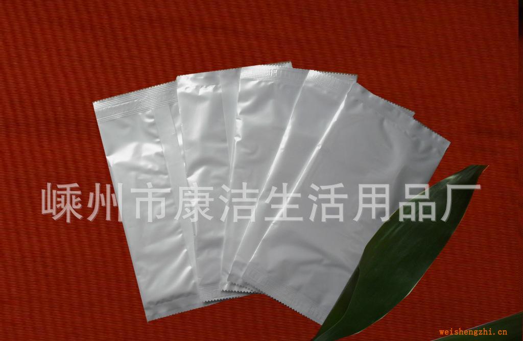 供應(yīng)一次性白包裝濕巾清潔濕巾消毒無紡布濕巾水刺無紡布