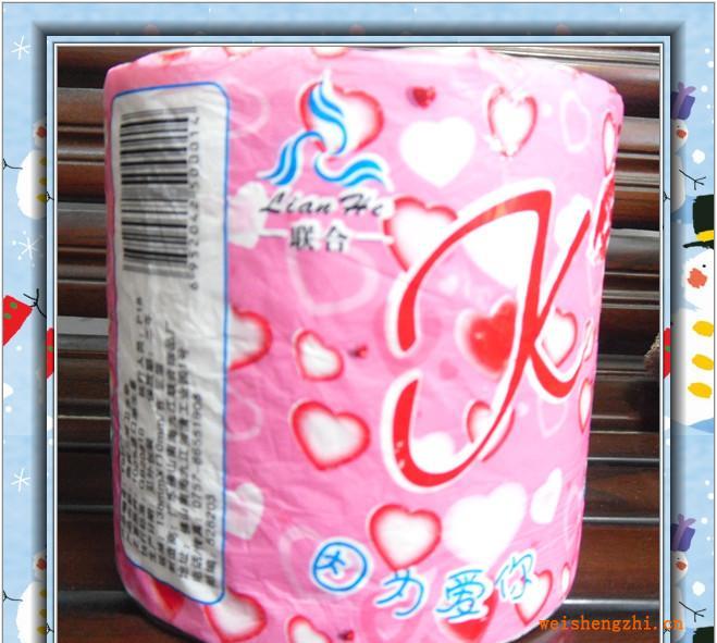 “吻妮牌”三層衛(wèi)生紙【因為愛你，所以吻妮】