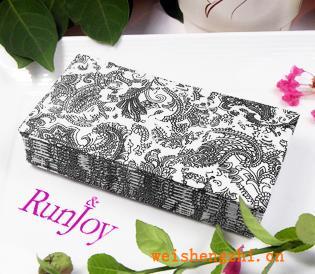 供應(yīng)廣告手帕紙巾印刷手帕紙巾Runjoy品牌面巾紙