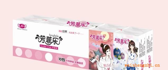 學(xué)校熱買手帕紙（芳菲樂(lè)時(shí)尚女孩10包手帕紙）
