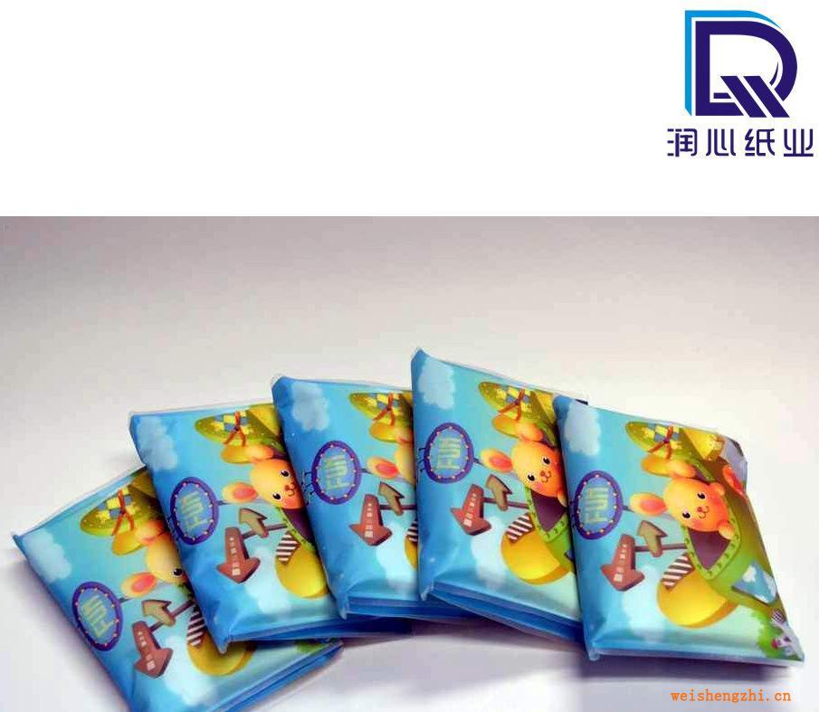 廠家直銷荷包紙巾，卡通荷包紙巾，紙巾批發(fā)，餐巾紙，廣告紙巾