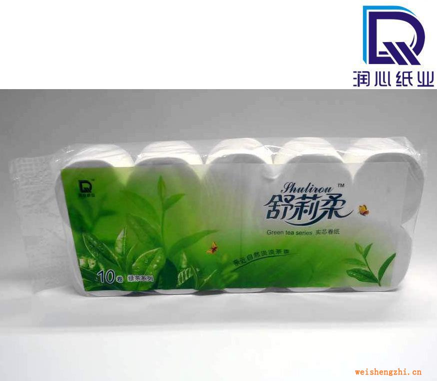 廠家直銷優(yōu)惠卷紙巾，大卷紙，有芯卷紙，酒店生活用卷紙MJ107